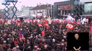 French Left-Front - Mélenchon - Speech at Bastille part 1-2