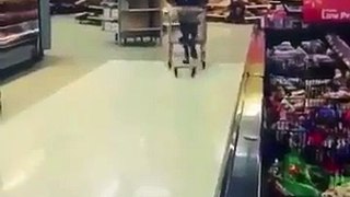 Supermarket sweep  ----~ Epic Fail - Hilarious things ---~ People are morons