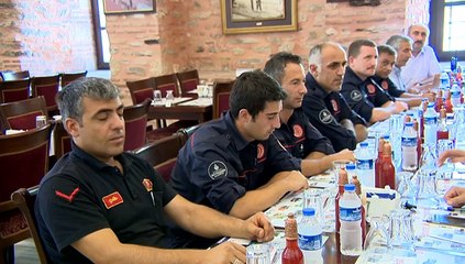 İtfaiyecilerden örnek dayanışma