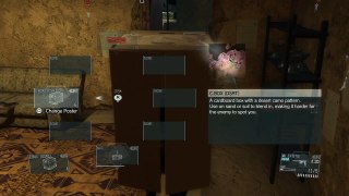 MGS V  :TPP Funny playing solider by carton box