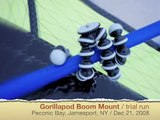 Gorillapod Boom Mount - Windsurfing Boom Cam