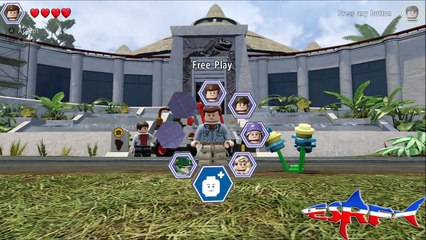 LEGO jurassic World MR DNA Unlocked Gameplay