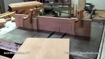 02  Four Drawer Bedside Table • Glued Panels/Start Of Dovetails