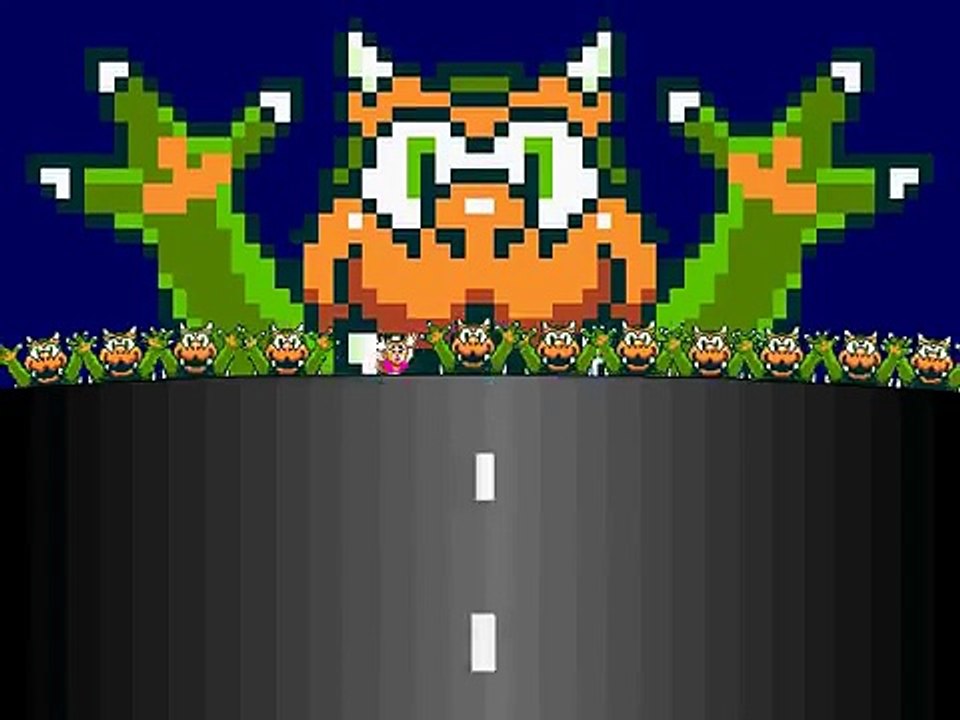 Running Bowser