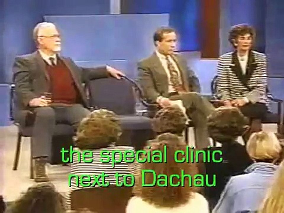 (4 of 4) HOLOCAUST - Gas Chamber Deniers on 'Donahue' Show 1994 (David Cole & Bradley Smith)