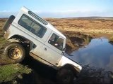 January off-roading the Landrover