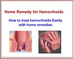 Home remedy for hemorrhoids - treatment for piles