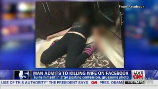 Florida Man kills his wife - Shares picture and post on Facebook - New August 11th 2013