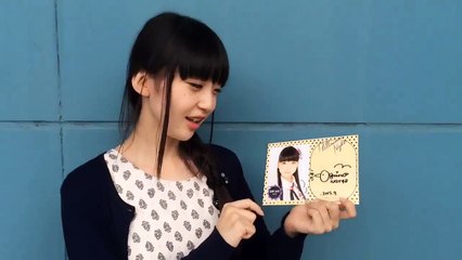 NGT48 荻野由佳（おぎの ゆか）サインの解説☆ 2015.09.08