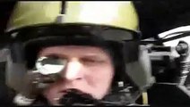 Cockpit View From an Apache Flying Low in Iraq