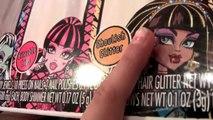 Monster High Makeup Scary Cute Beauty Set Tutorial for Kids