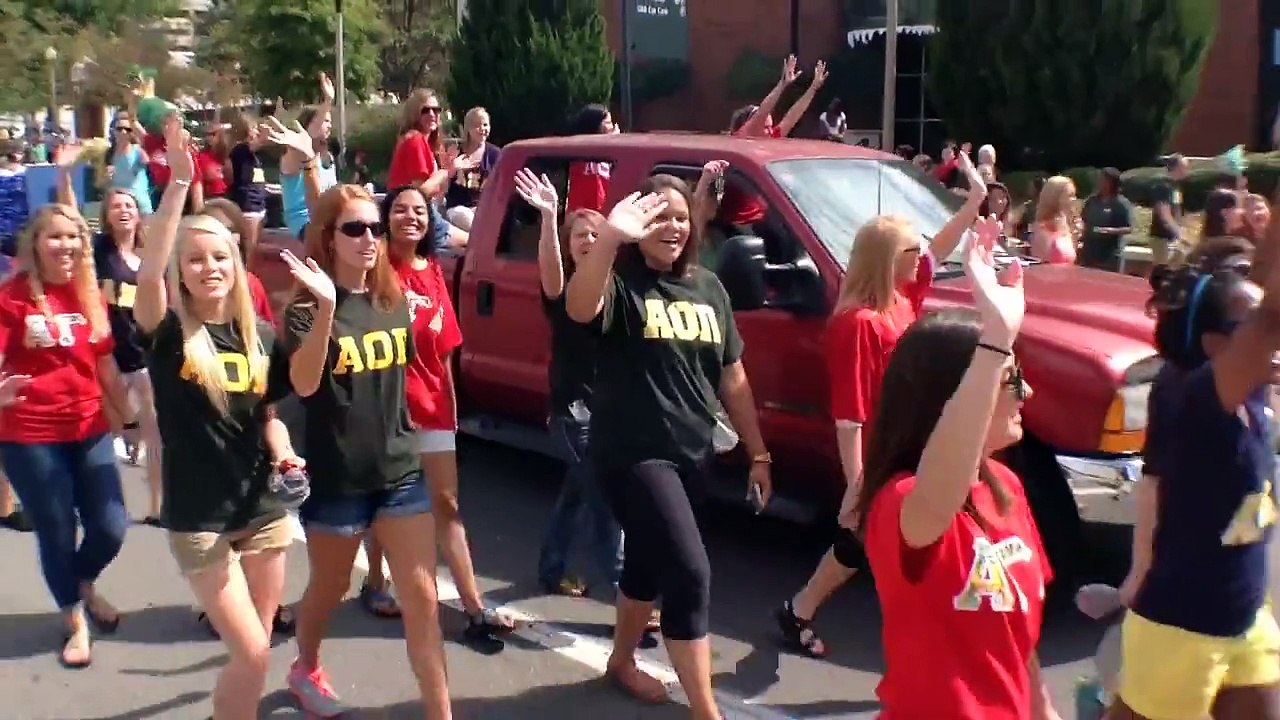 The 2014 UAB Homecoming Parade