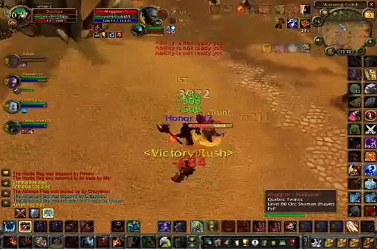 WoW Warrior 80 Fury PvP / Arena - DUALFACE-12k crits!!!