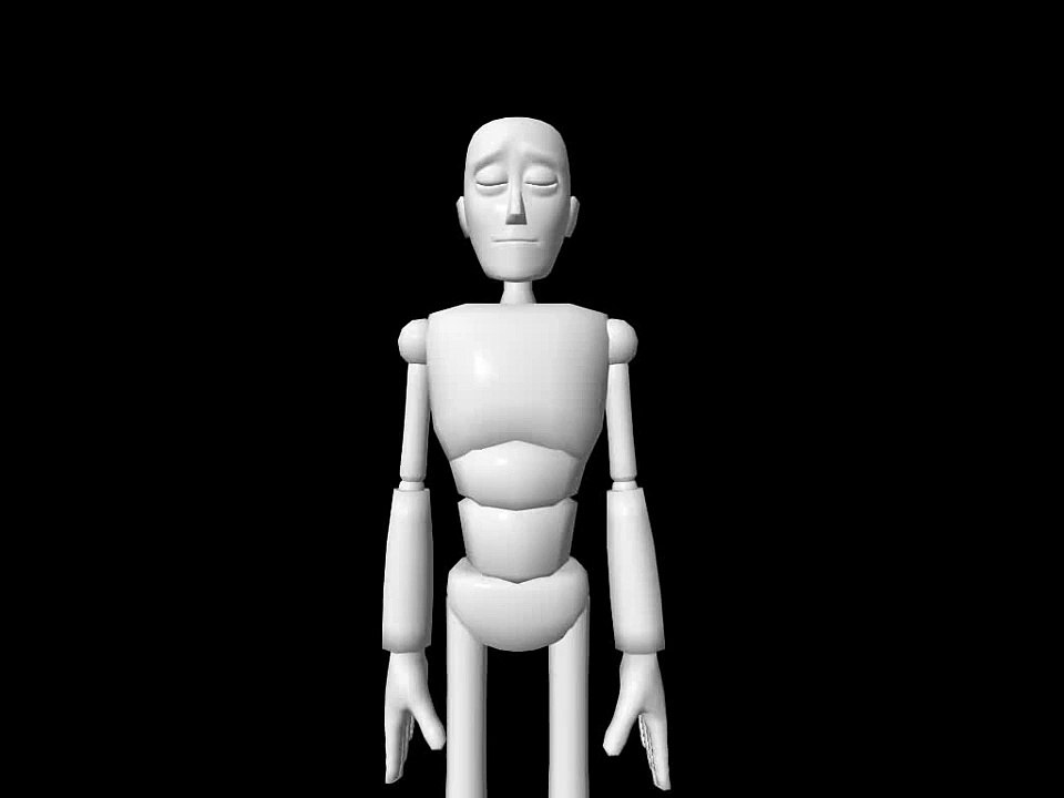 First 3D Character Animation: Norman's Backflip