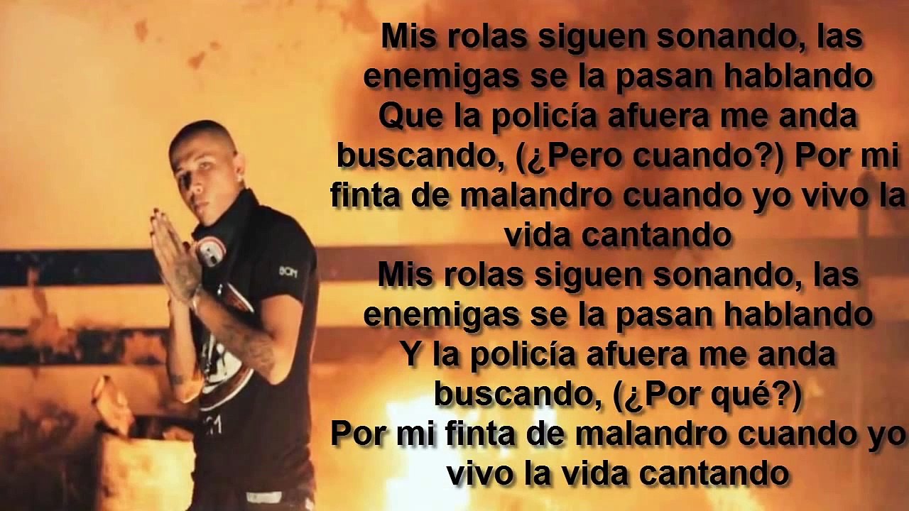 Vivo la vida Cantando - C-kan. (LETRA)