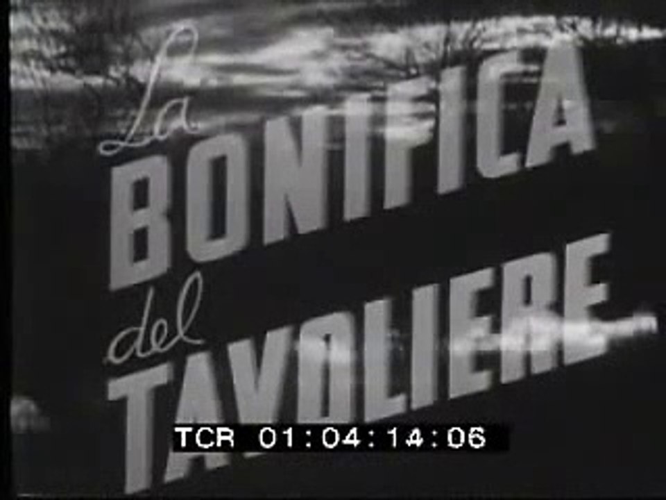 Istituto Luce La bonifica del tavoliere delle Puglie, Foggia