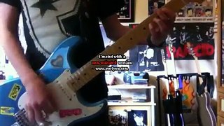 Box Car Racer - Watch The World Guitar Cover
