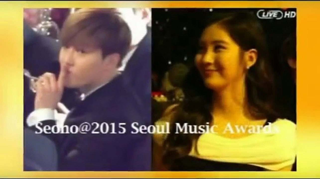 Suho of EXO & Seohyun of SNSD -  Moments 2015