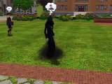 Grim Reaper in Sims 3 getting Electrocuted