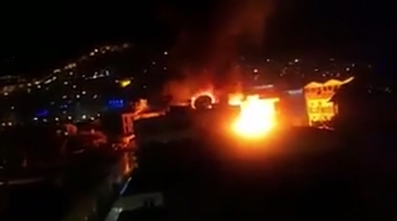 Turkish racists burned HDP's Office#Alanya