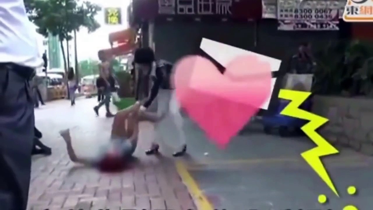 Woman throws huge tantrum in public after being dumped by boyfriend over text