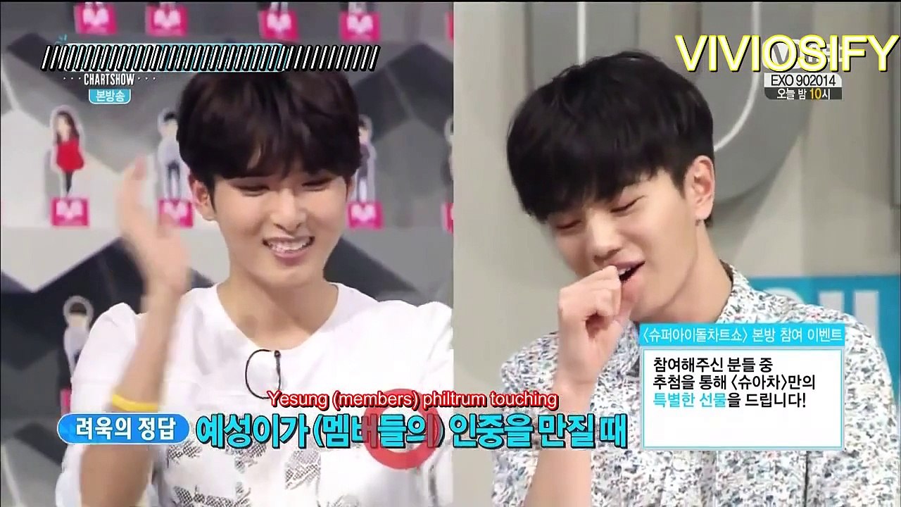 [ENG SUBS] 140815 Ryeowook VS Sungjong : Guessing Game / Yesung Cut @ SICS