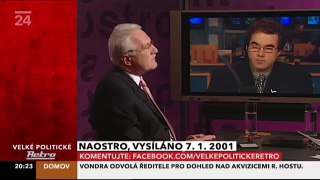 Velké politické retro; Václav Klaus 7.1. 2001