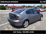 2006 Mazda MAZDA3 Used Cars Coats NC