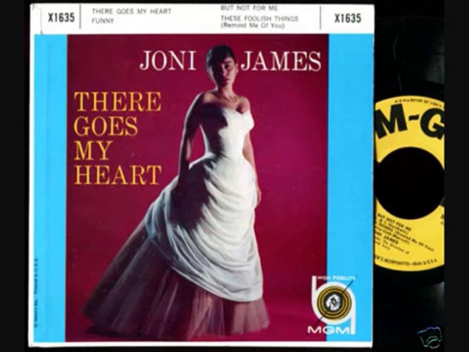 Joni James - There Goes My Heart (1958)