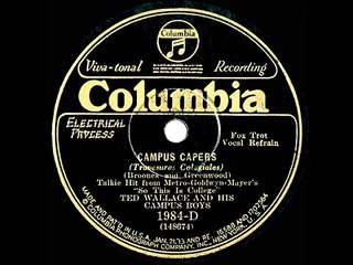 1929 Ted Wallace - Campus Capers (Smith Ballew + 2, vocal)