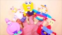 Finger Family | Play Doh Spongebob Squarepants Finger Family Nursery Rhyme Song