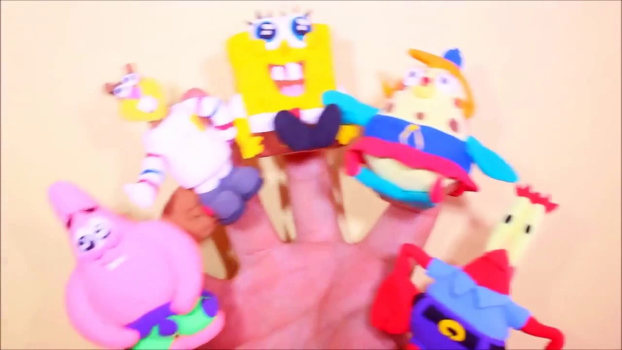 Finger Family | Play Doh Spongebob Squarepants Finger Family Nursery Rhyme Song