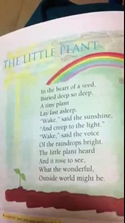 The Little Plant: English Rhymes for Kids & Children