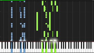 The Avengers Assemble - The Avengers Main Theme [Piano Tutorial] (Synthesia)