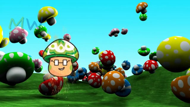 Mushrooms Finger Family Nursery Rhymes Collections | Mushrooms 3D Animated Nursery Rhymes