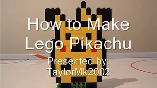 How To Make Lego Pikachu