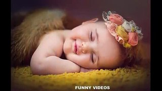 Newborn baby smile
