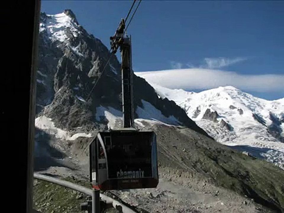 téléphérique de l'Aiguille du Midi  - Chamonix Mont Blanc