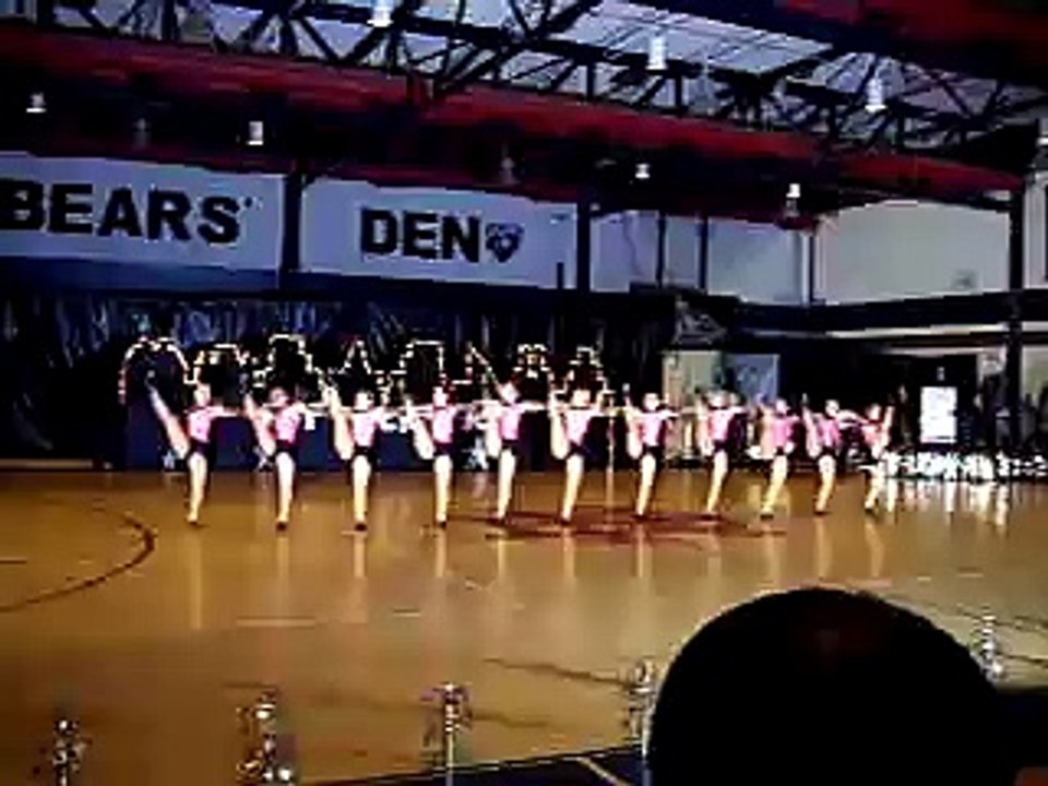 new bern high school drill team pop rock 2007 high kick