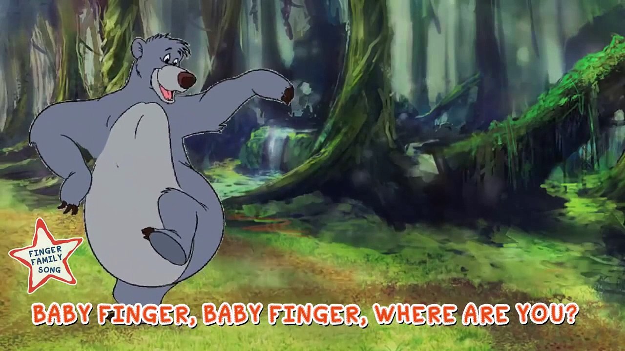 Finger Family Jungle Family| Jungle Book Finger Family | popular Nursery Rhymes For Kids