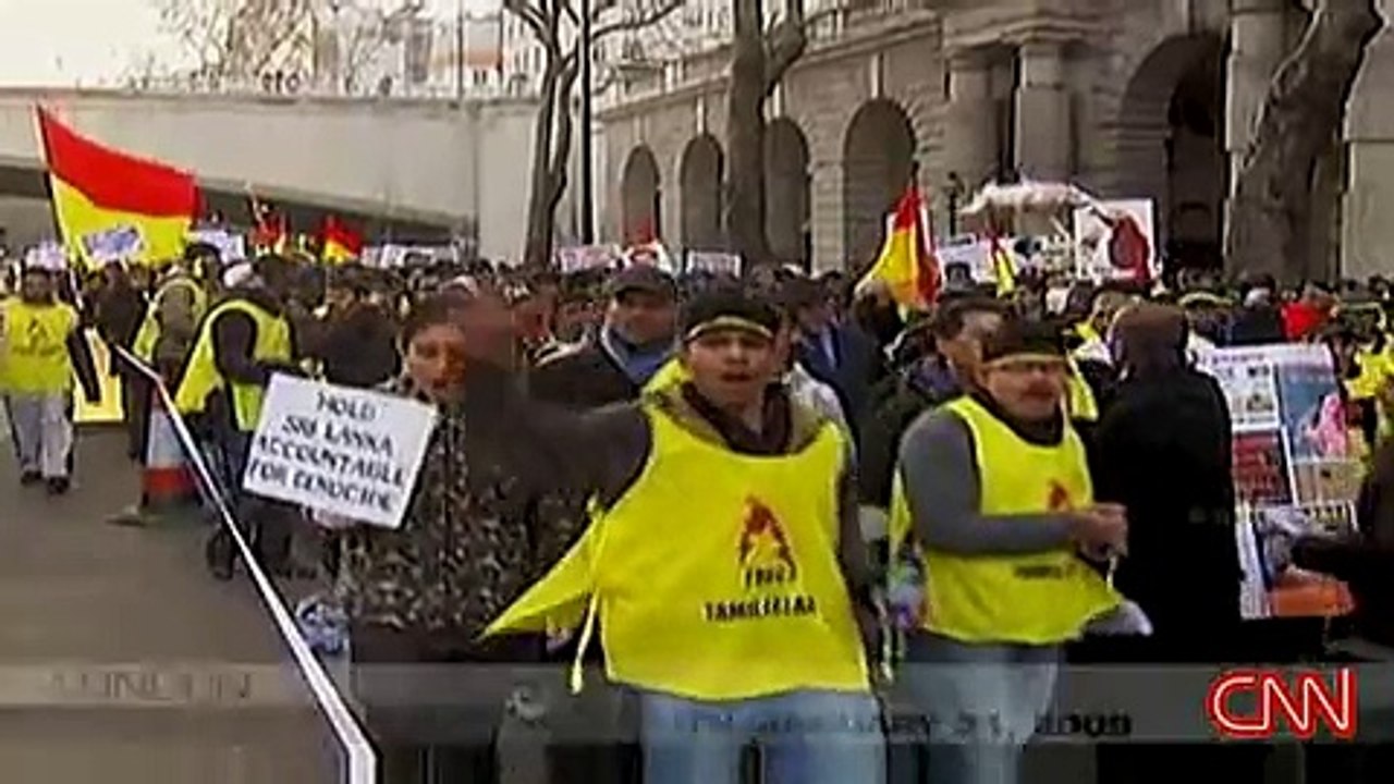 CNN - News Video Feb 1, 2009  - Plight of Tamil civilians in Sri Lanka