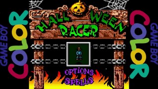 Let's Play Halloween Racer with Casey (Game Boy Color)