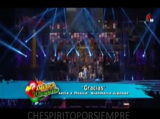 Thalia canta GRACIAS CHESPIRITO (BUENA CALIDAD) :)