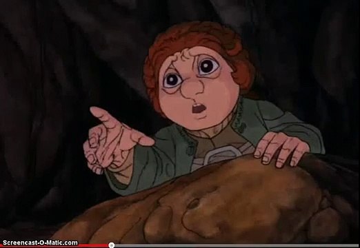 Down down to Goblin Town! (Hobbit Cartoon Song)