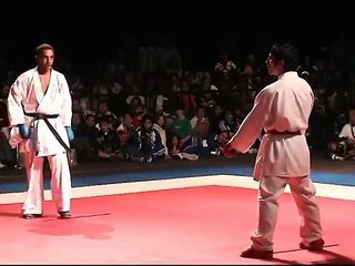 2007 USA NKF US Open male kumite final Aka Rashad Huseynov vs Ao Brian Ramrup