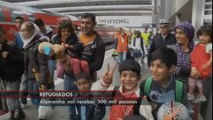 Alemanha vai receber 500 mil refugiados por ano