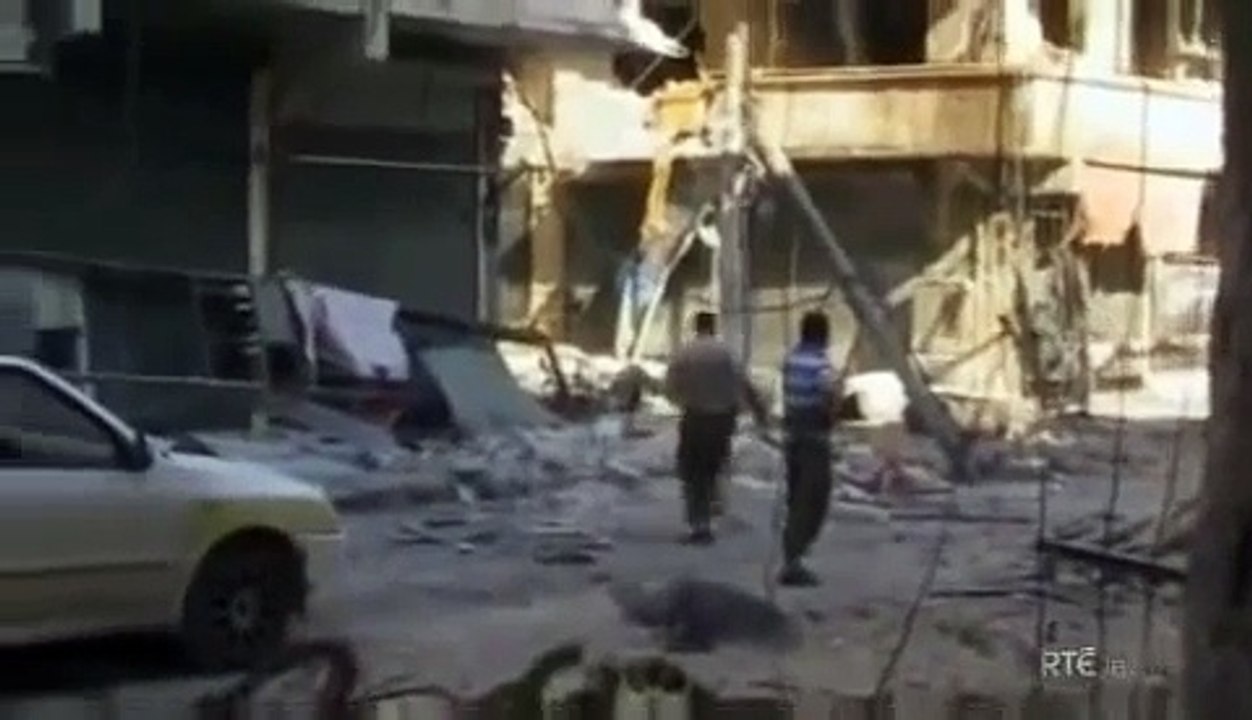 US-Backed "Free" "Syrian" "Army" Terrorists are killing Christians & destroying Christian Churches