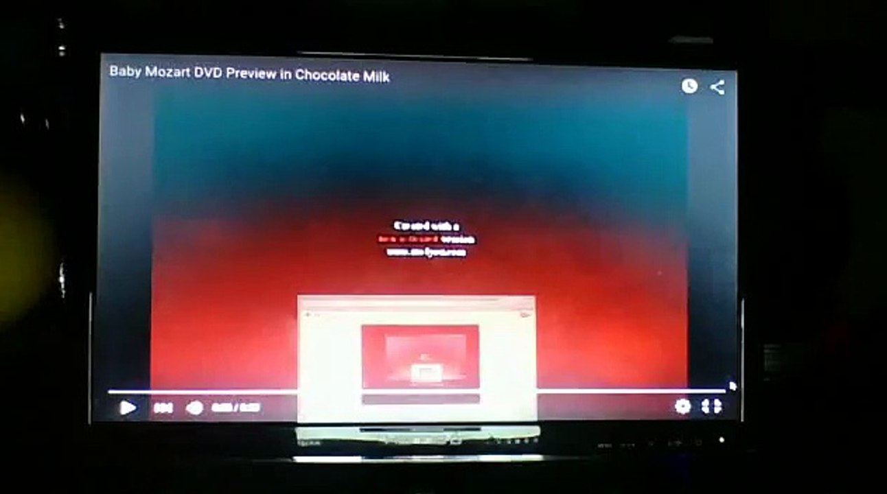 Baby Mozart DVD Preview in Chocolate Milk