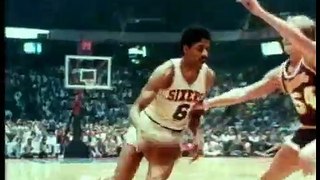 NBA Moment - 1980 Finals Dr J Up and Under
