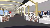 Animated Flythrough of Central Resource Library Renovation